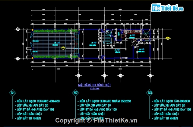 Bản vẽ,bản vẽ nhà ống,Bản vẽ nhà phố,nhà ống đẹp,nhà 5 x 12.2m